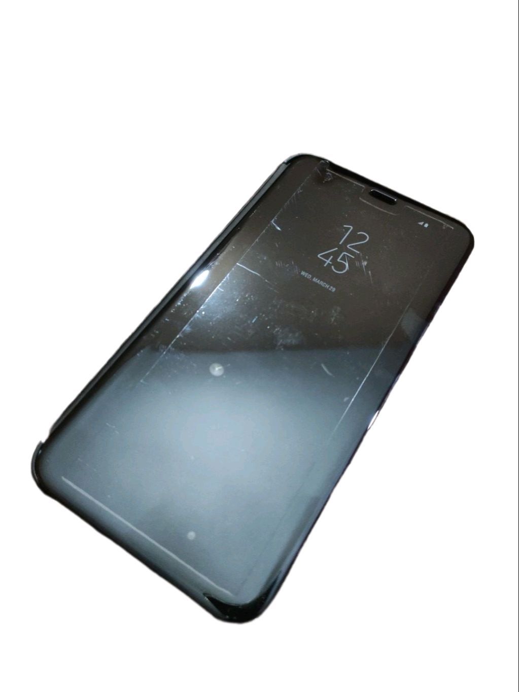 iPhone XS Max PC Clear View Standing Flip Cover