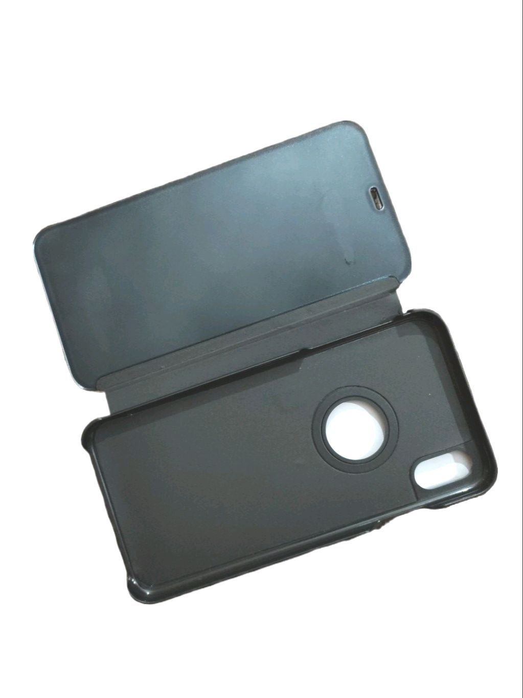 iPhone XS Max PC Clear View Standing Flip Cover
