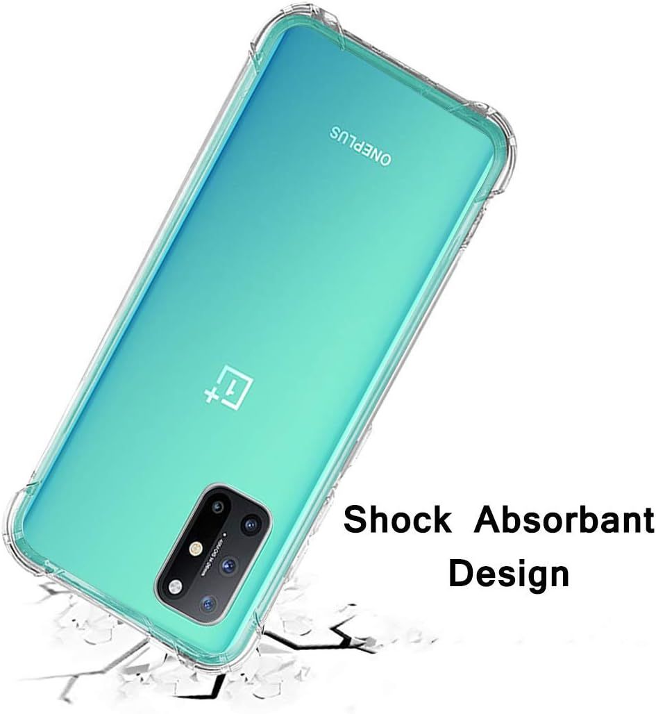 OnePlus 8T Soft TPU Clear Corner Protection Back Cover