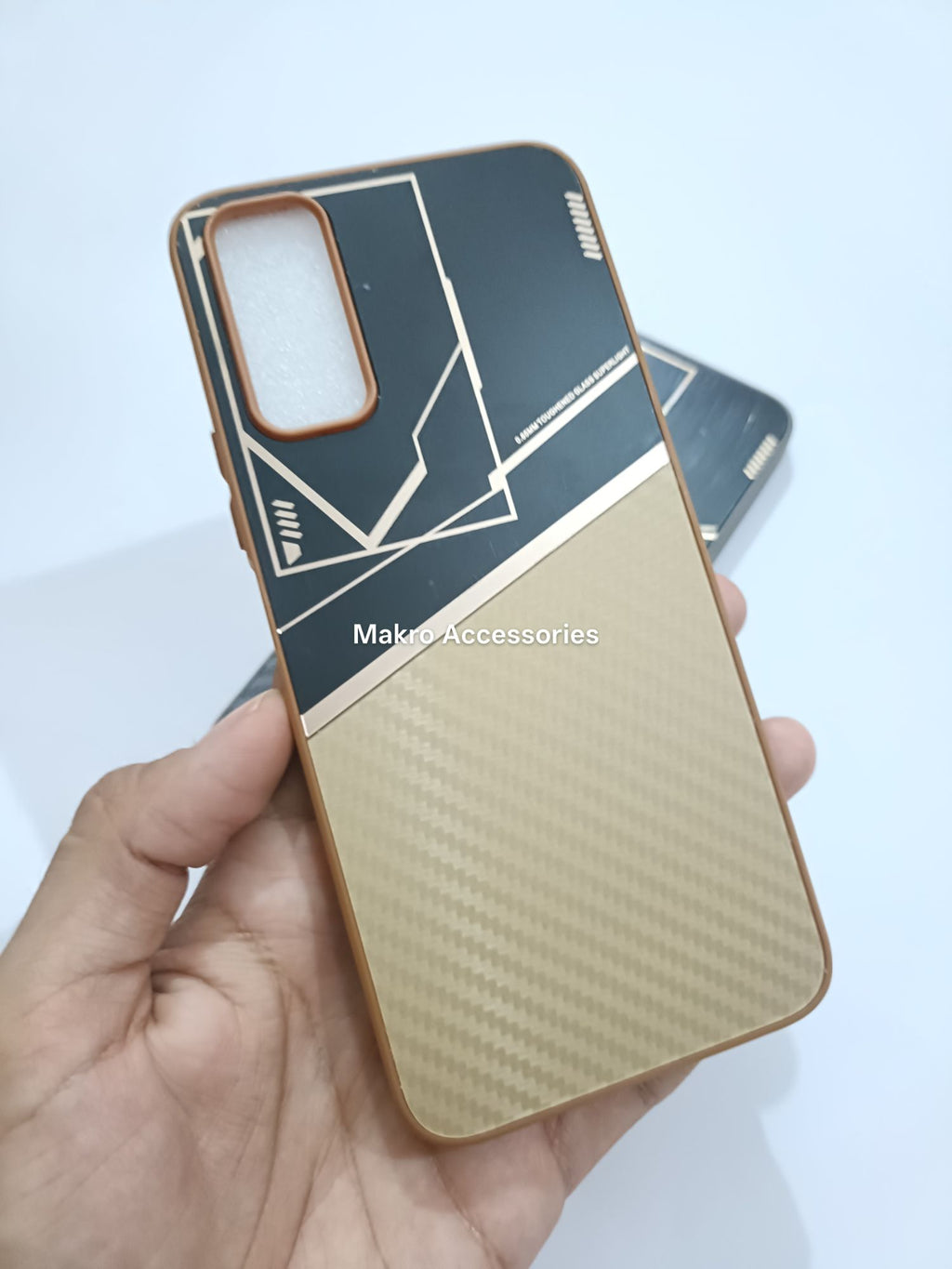 Vivo Y20 Premium Quality Carbon Fiber Prism Pulse back cover