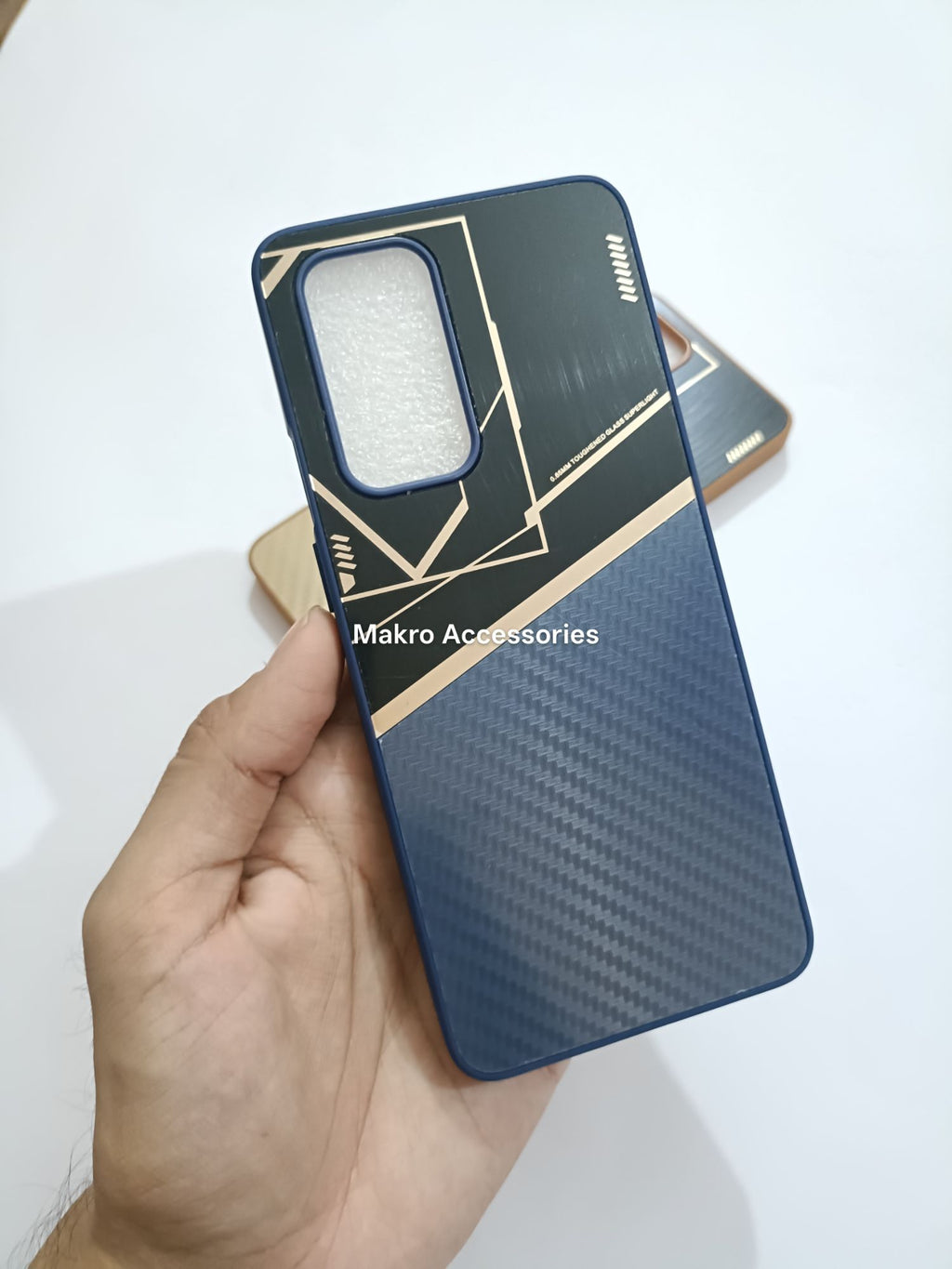 OnePlus 9Pro Premium Quality Carbon Fiber Prism Pulse back cover