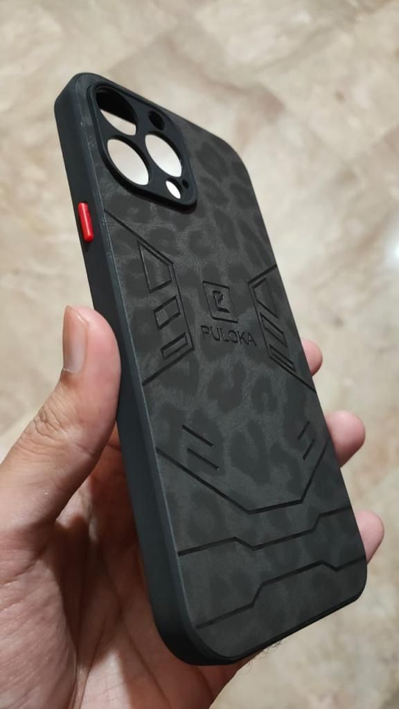 Apple iPhone 13 Pro Max Tiger Pattern Camera Protection Case Cover