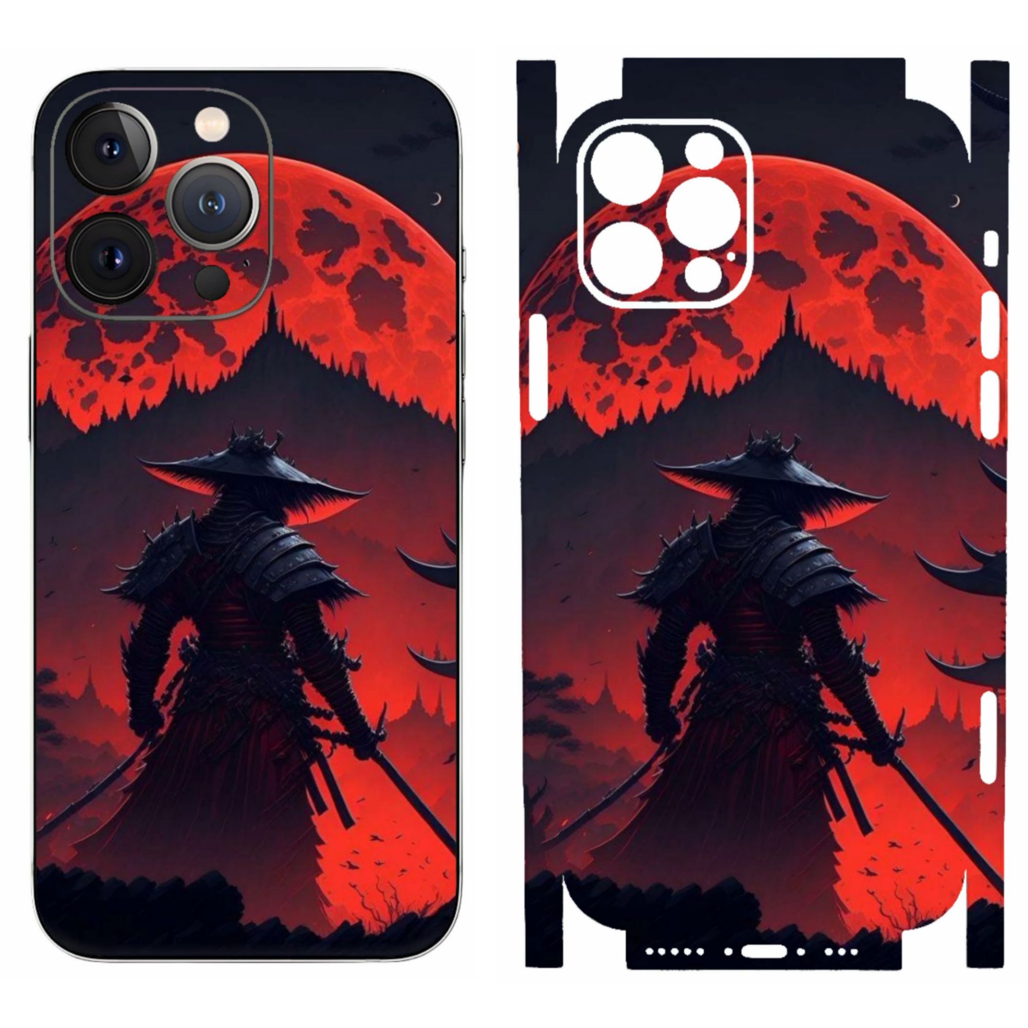 iPhone 13 Pro Max Full Body Print Back Skin