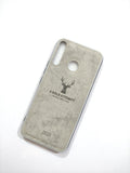 Infinix Hot 8 Soft Silicone Deer Fabric Cloth Back Cover