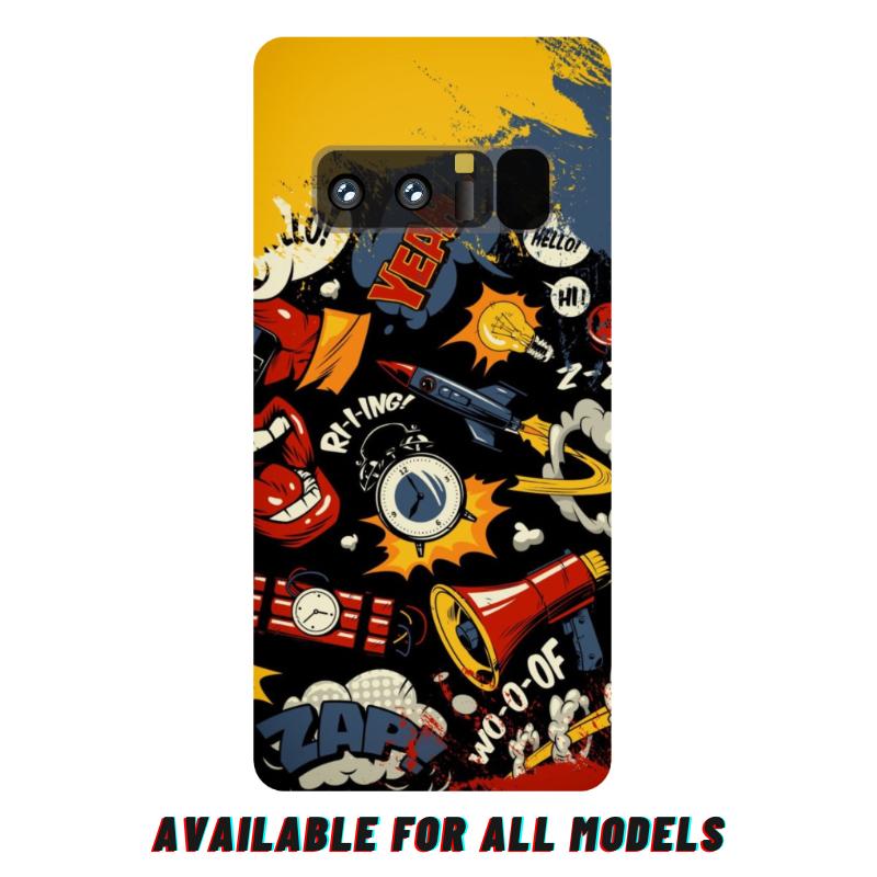 Samsung Galaxy Note 8 Premium Quality 3D Emboss Full Skin Wrap