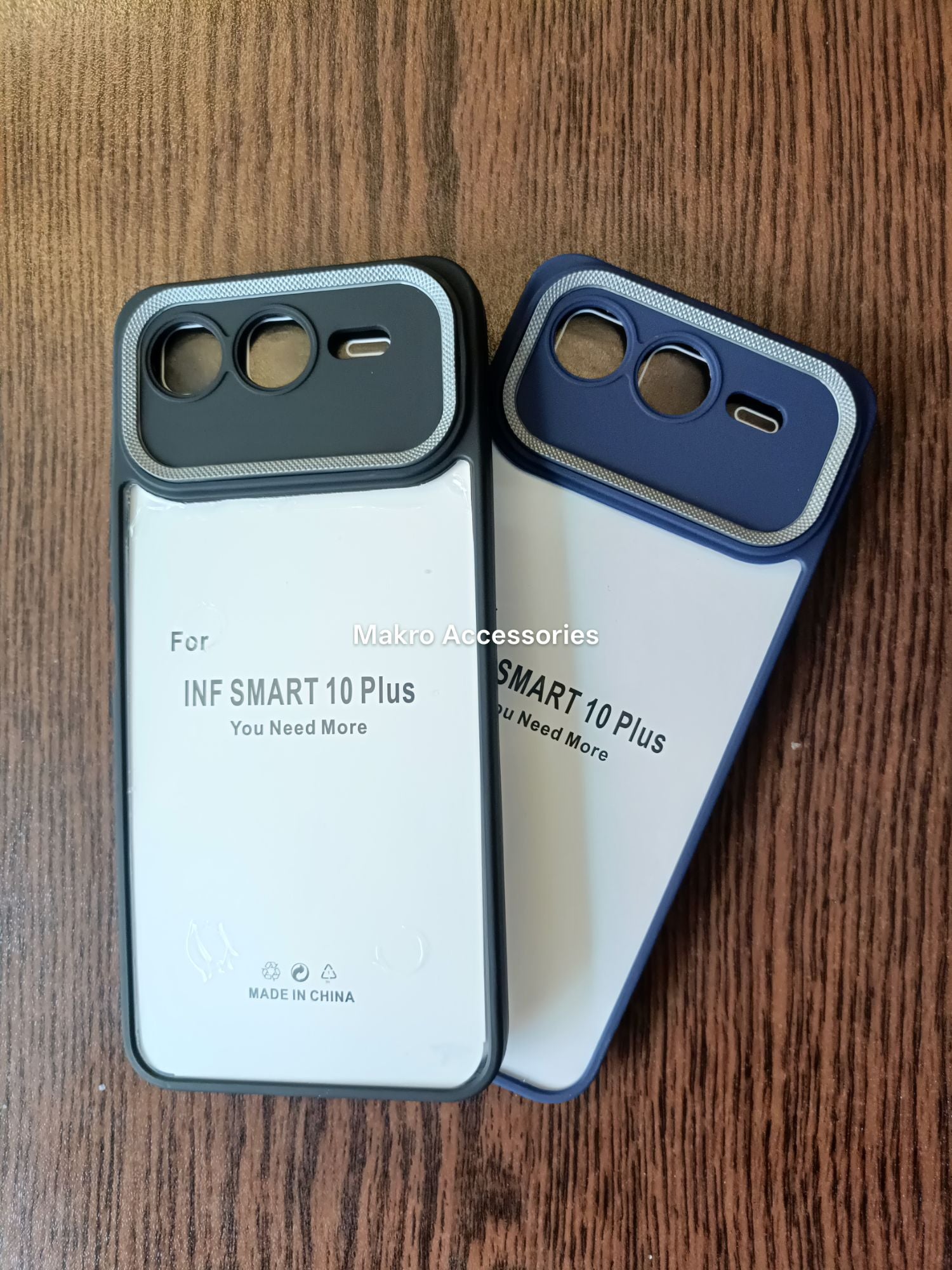 Infinix Smart 10Plus Clear HD Anti-yellow Soft Silicone Edges Camera Protection Back Cover