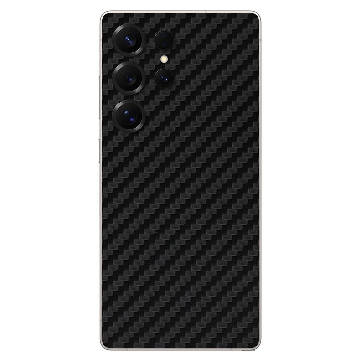 Samsung S25 Ultra Carbon Fiber Texture Pattern Full Body Skin Wrap