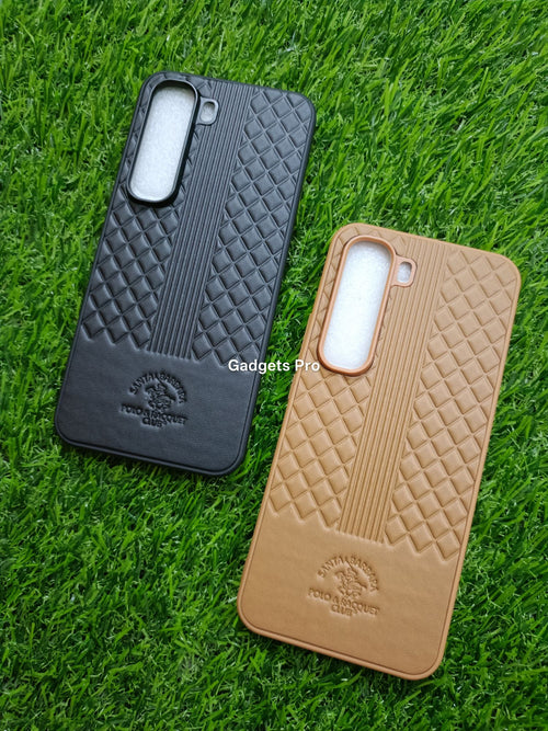 Infinix Hot 60 Pro Plus PU Leather Design Polo Back Cover