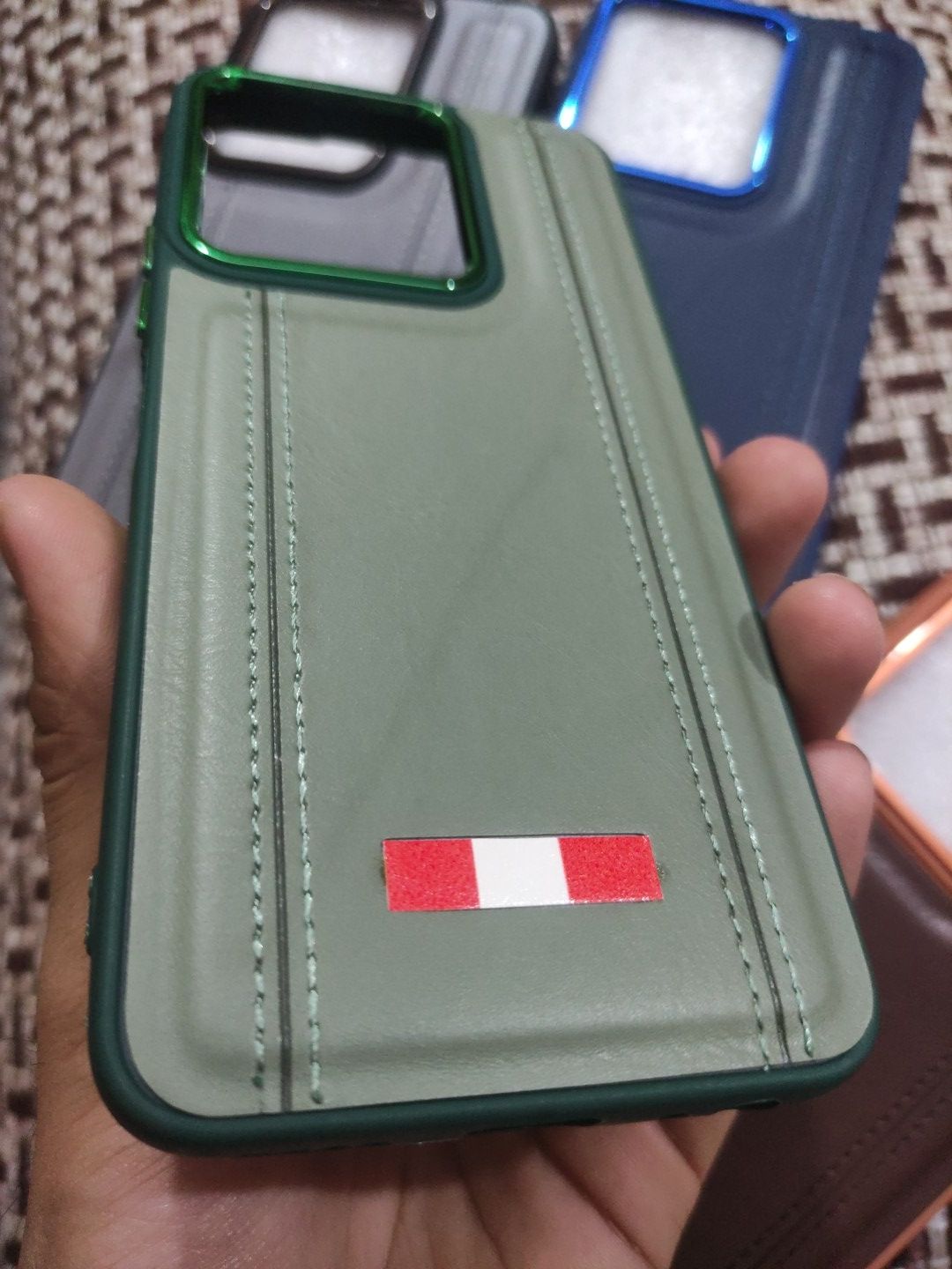 Vivo Y22/Y35 PU Leather Back Cover
