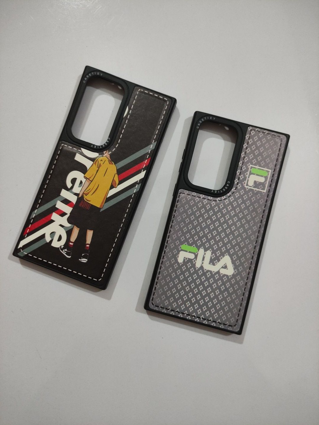 Samsung Galaxy S23 Ultra Soft Silicone CASETIFY Printed Back Cover