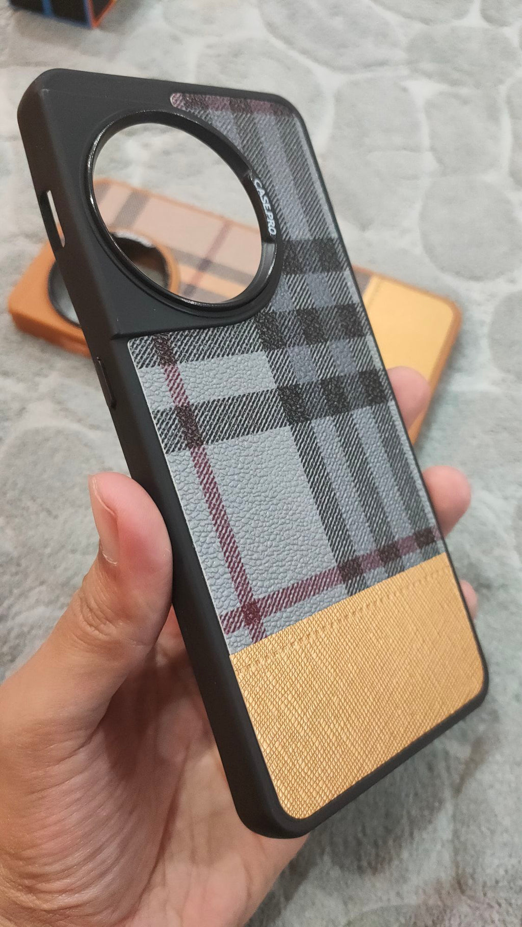CASEPRO OnePlus 11 PU Dual Tone Leather Back Case