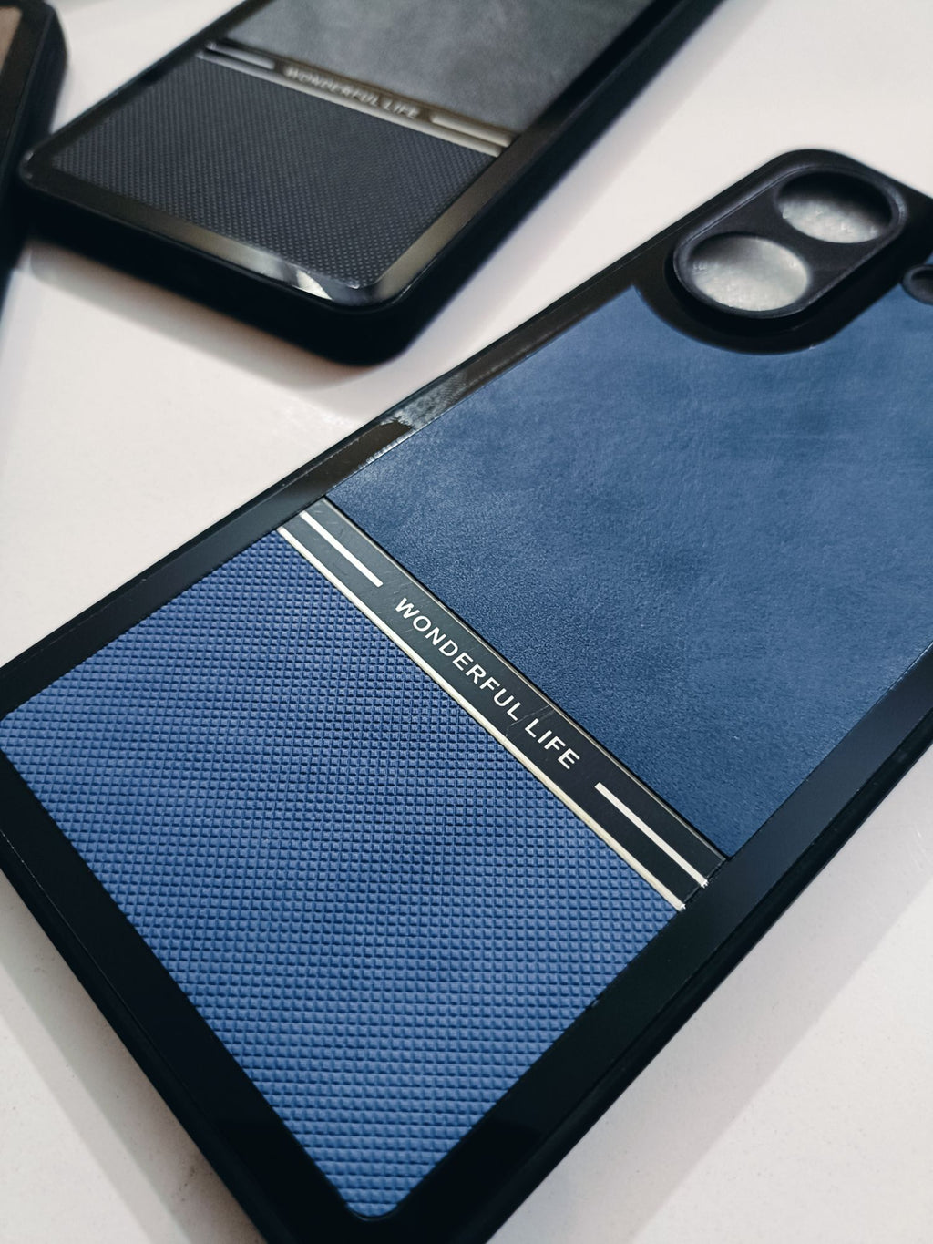 Redmi 13C PU leather Protection Back Cover