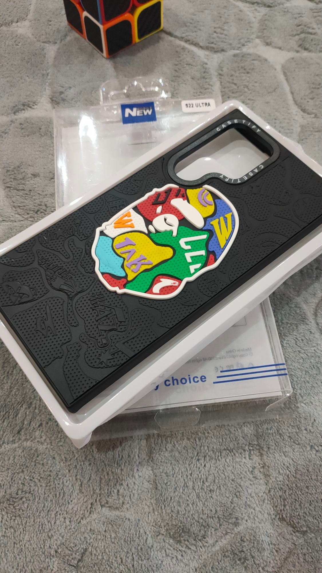 Samsung S22 Ultra CASETIFY 3D Premium Quality Case