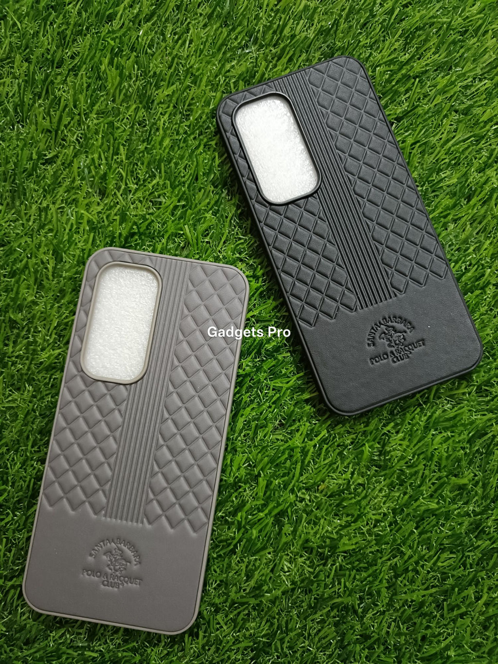 Tecno Spark 40 Pro Soft Silicone PU Leather Design Polo Back Cover