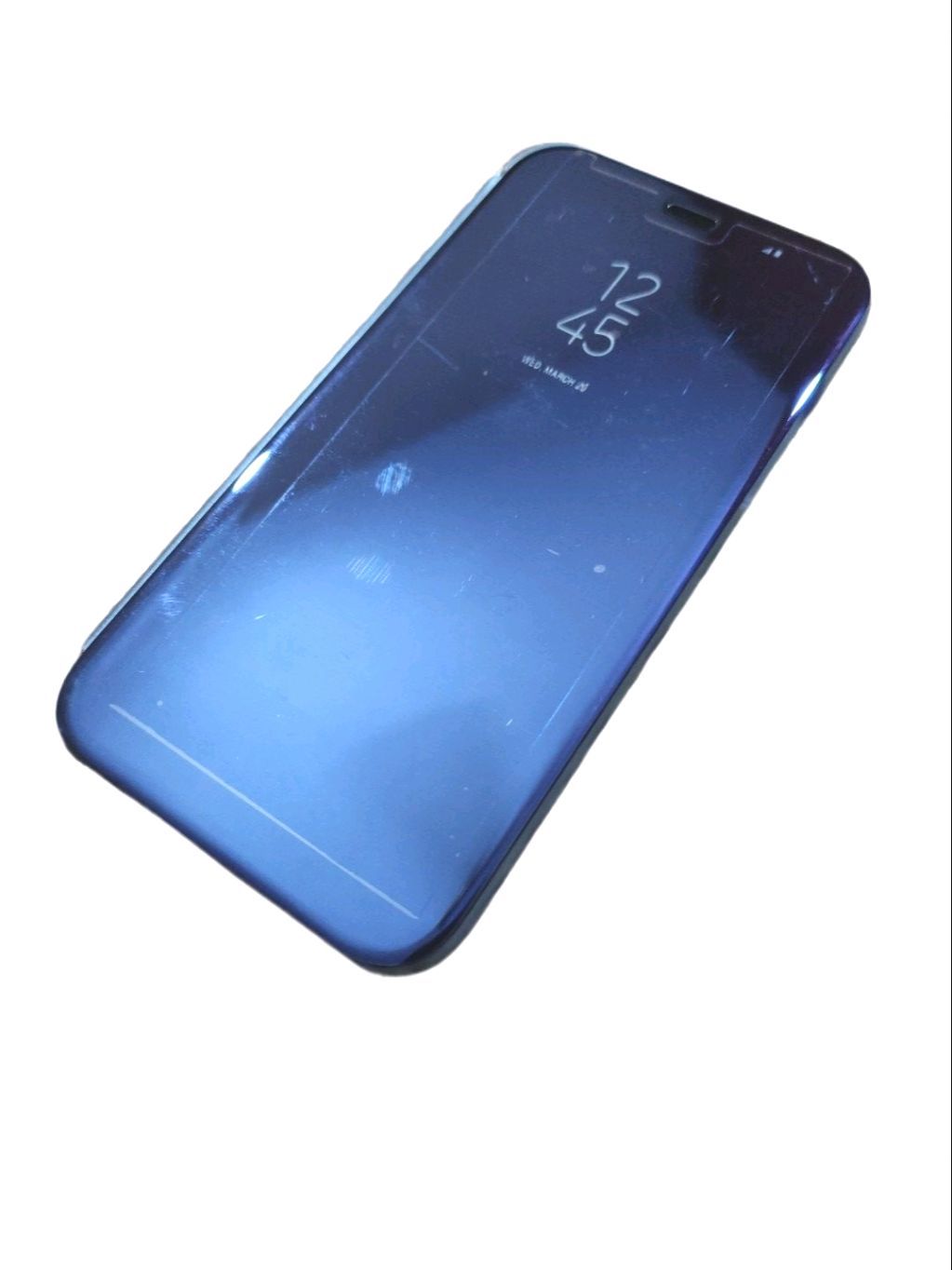 iPhone 11 6.1" PC Clear View Standing Flip Cover