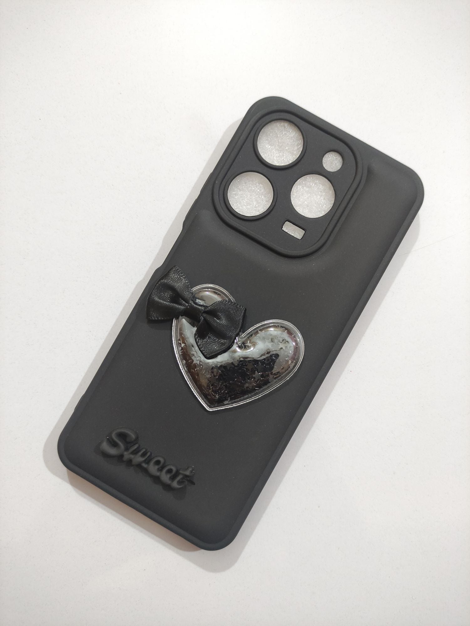 Tecno Spark 10 Pro Fancy Soft Silicone 3D Sweet Heart Back Cover