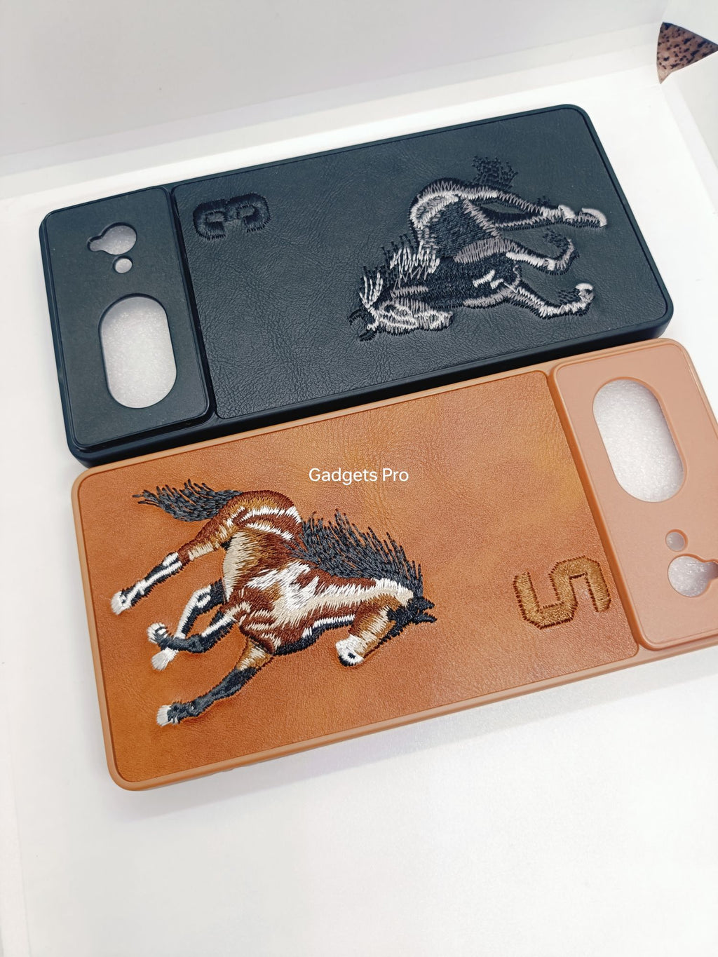 Google Pixel 6 PU Premium Quality Embroidery Polo Design Back cover
