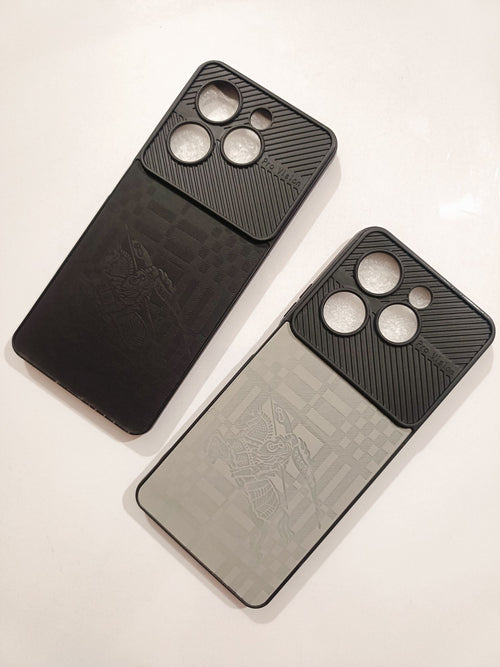 Infinix Hot 40 Soft Silicone Tecture Design Back Cover