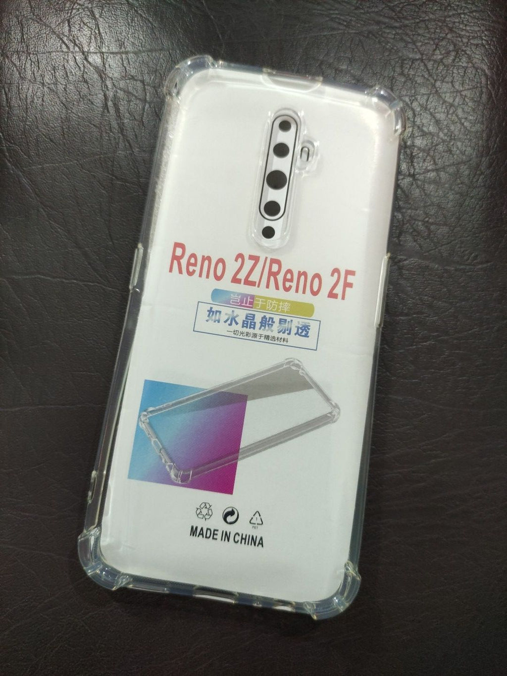 Oppo Reno 2F Soft TPU Clear Transparent Corner Protection Back Cover