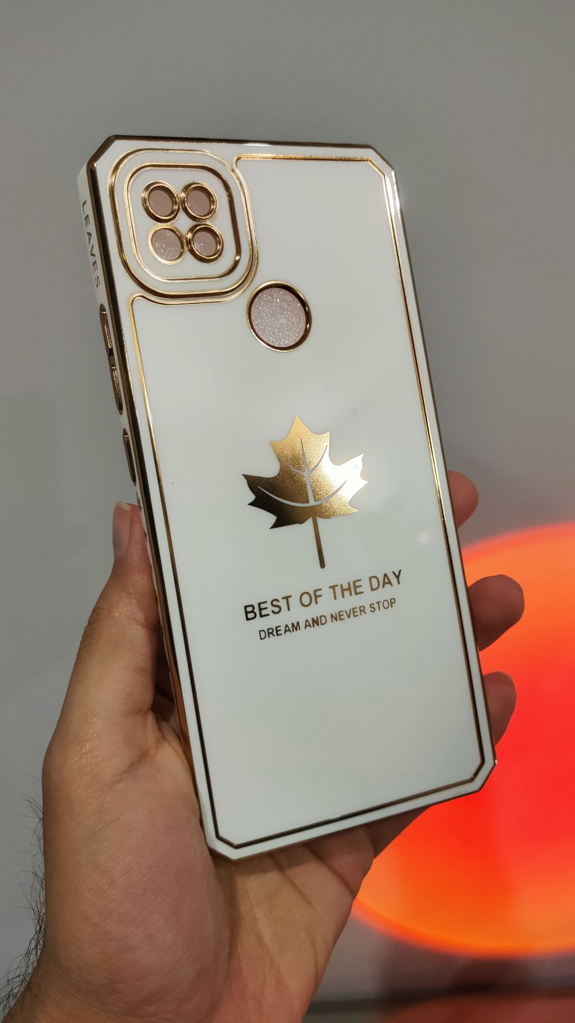 Redmi 9C Premium Quality Camera Protection Chrome Back Case Cover