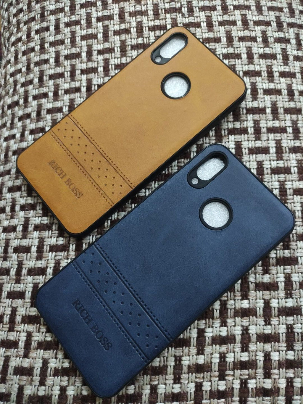 Huawei Nova 3i Soft Silicone Leather Texture Back Cover