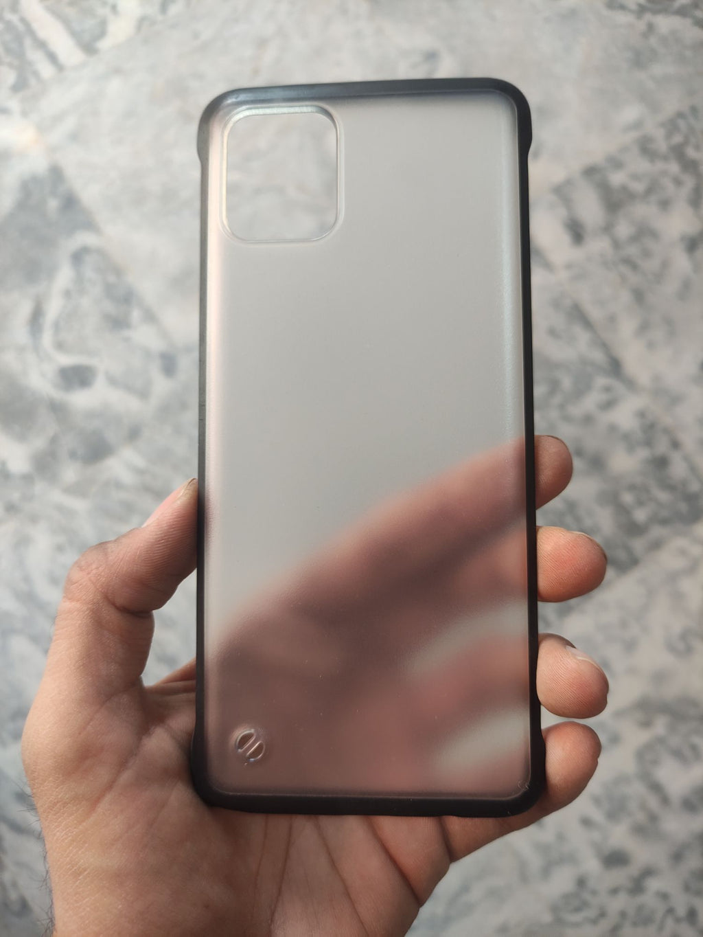 Samsung Galaxy Note 10 Lite Transparent Matt Frameless Back Cover