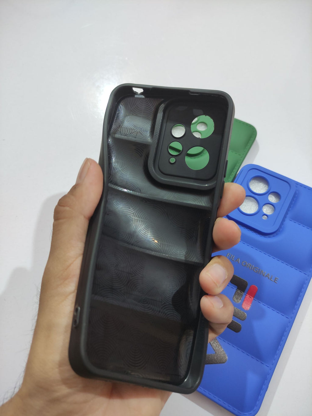 Redmi Note 12 4G Soft Silicone Puffer Back Cover
