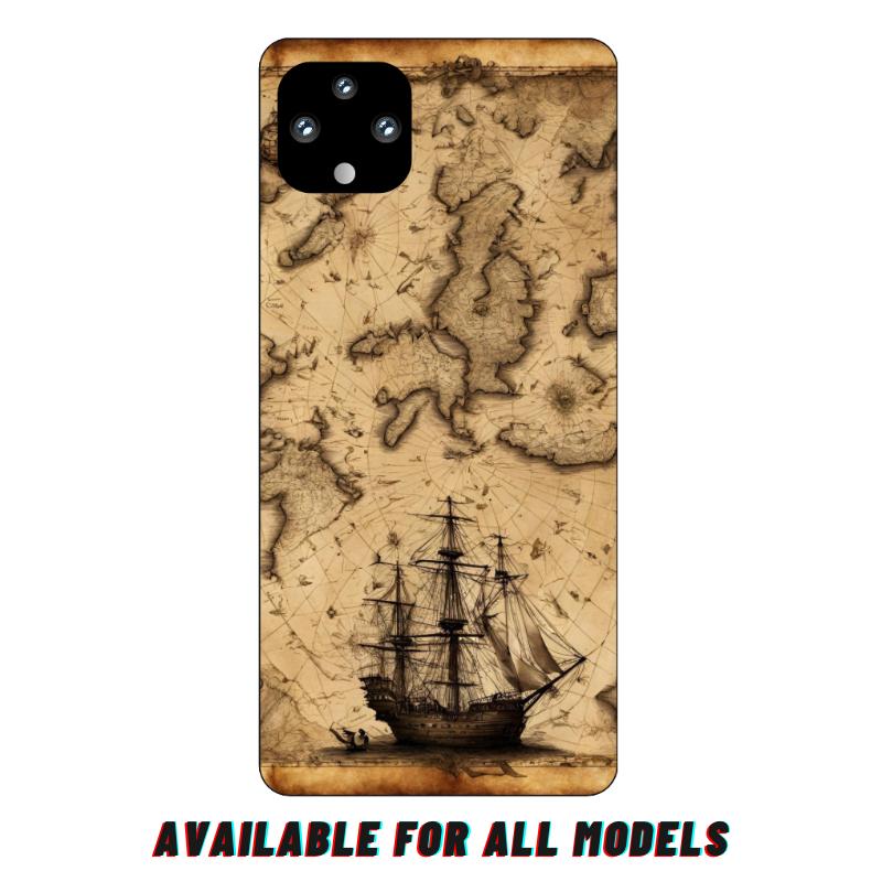 Google Pixel 4 XL 3D Emboss Abstract Art Full Back Skin Wrap