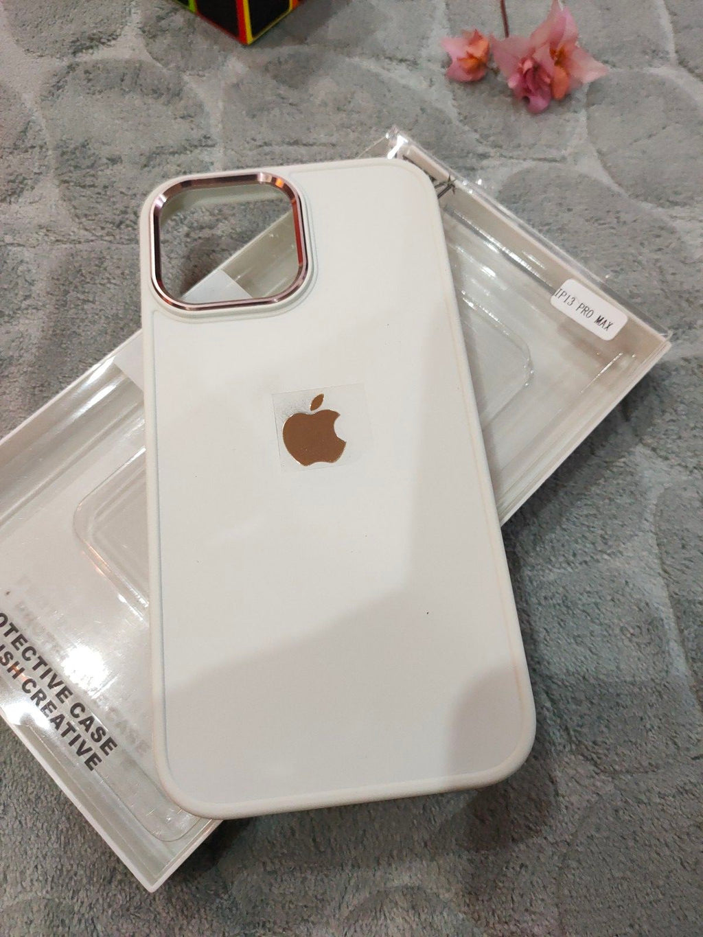 iPhone 13 Pro Max Skin Feel Soft Silicone Camera Protection Back Case Cover