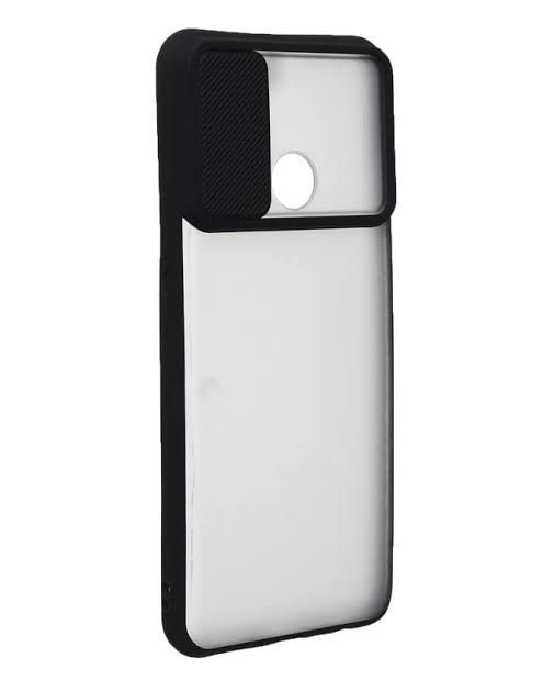Realme C17 Matt Translucent Camera Slider Back cover
