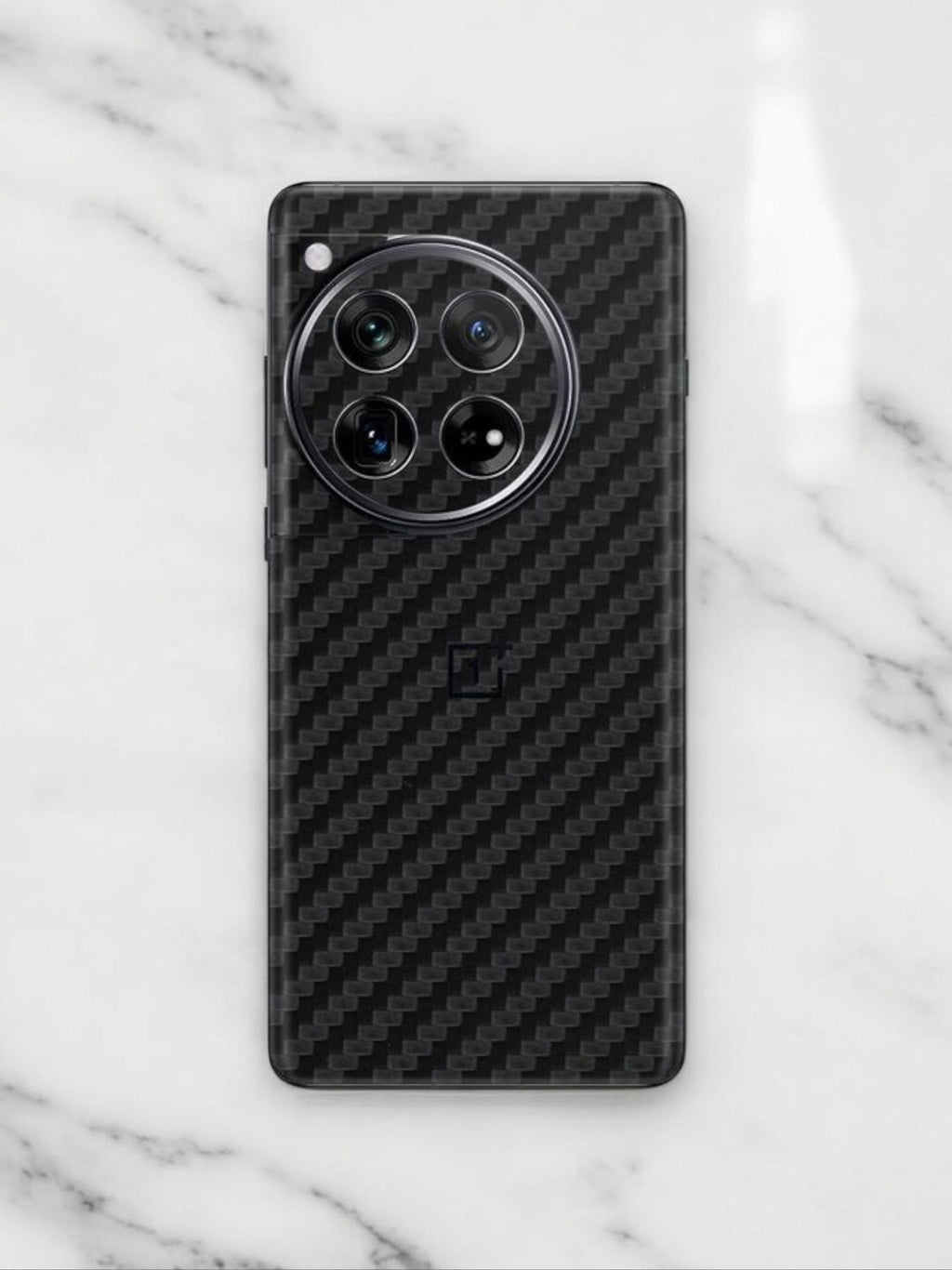 OnePlus 12 5G Carbon Fiber Texture Full Body Skin Wrap