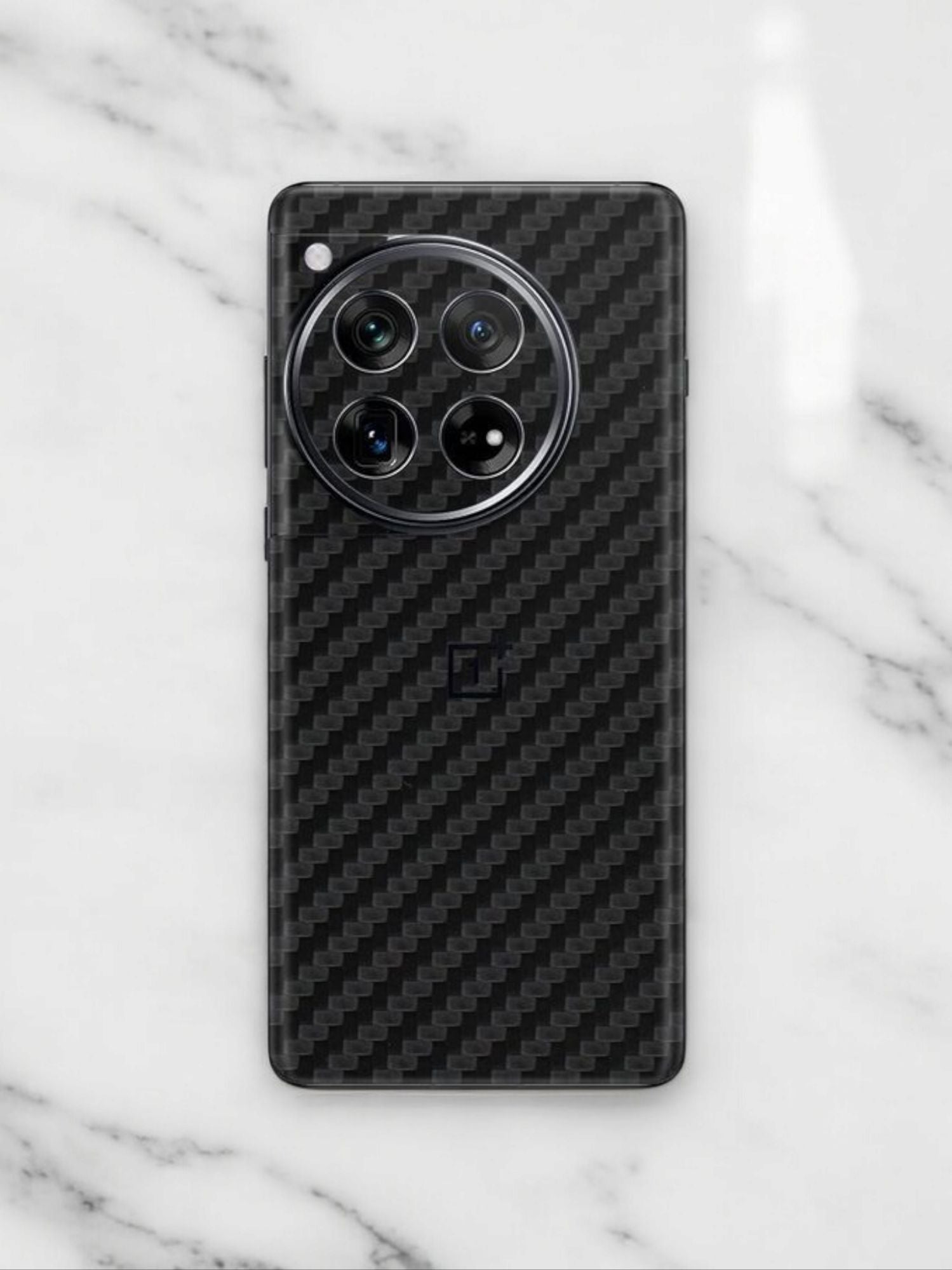 OnePlus 12 5G Carbon Fiber Texture Full Body Skin Wrap
