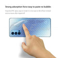 Oppo Reno 4 Pro Carbon Fiber Pattern 3D Transparent Back Sheet