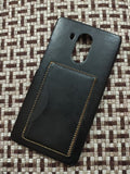 Huawei Mate 8 PC Leather Tecture Card Holder Back Cover