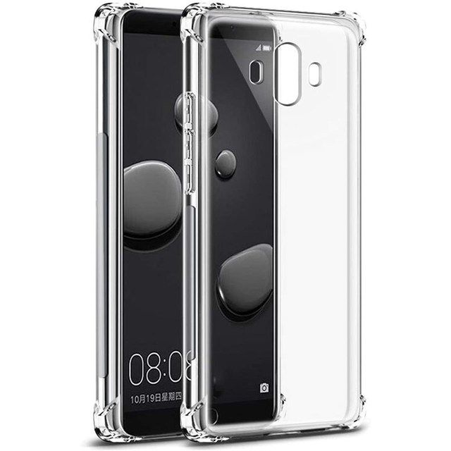 Huawei Mate 10 Soft TPU Clear Transparent Corner Protection Back Cover