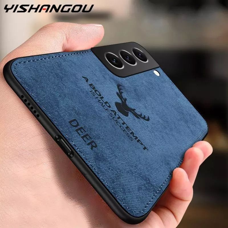 Samsung S21 FE Premium Quality Deer Fabric Case Cover