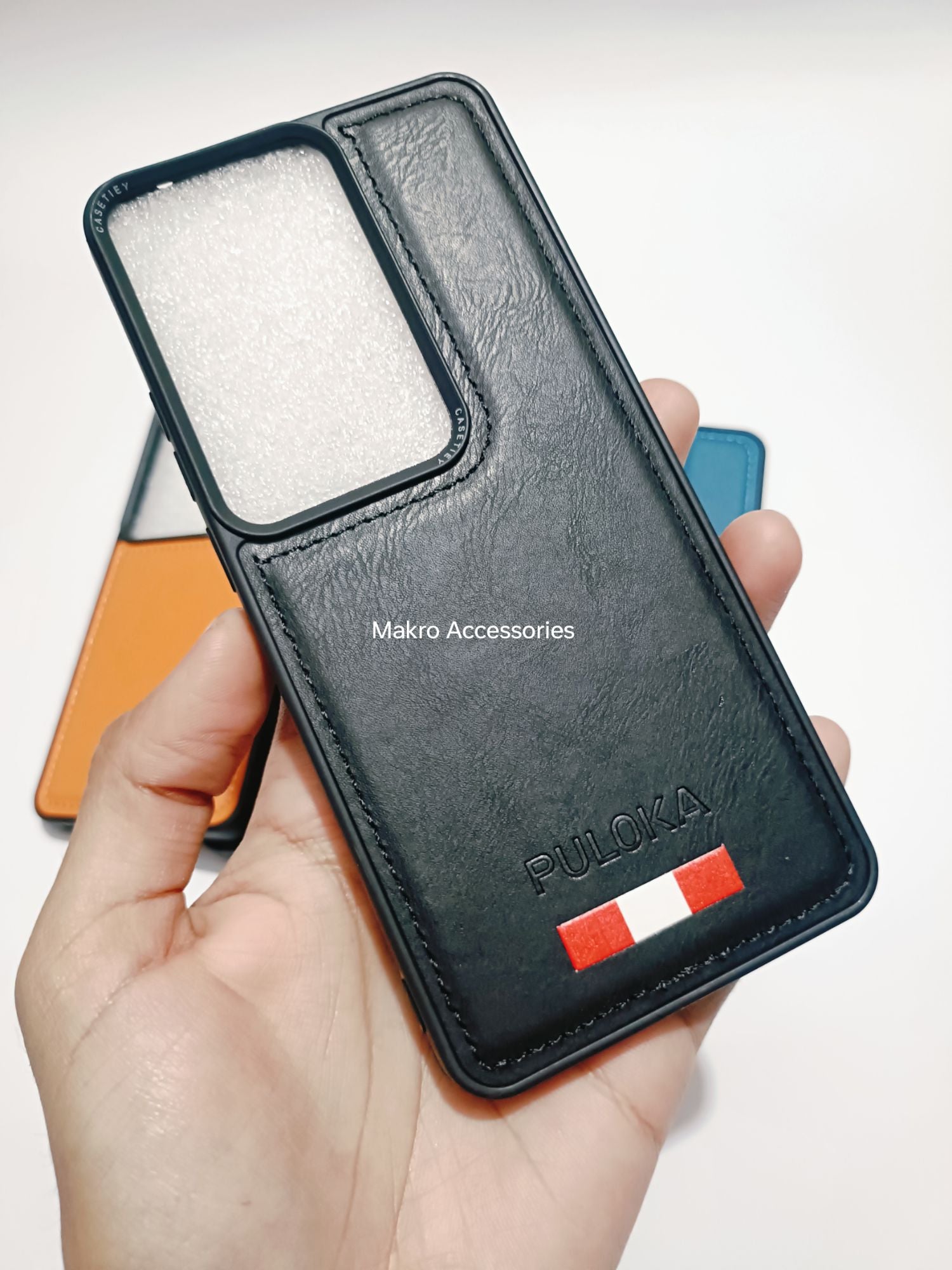 Oppo Reno 11F 5G PU Puloka Leather Back cover