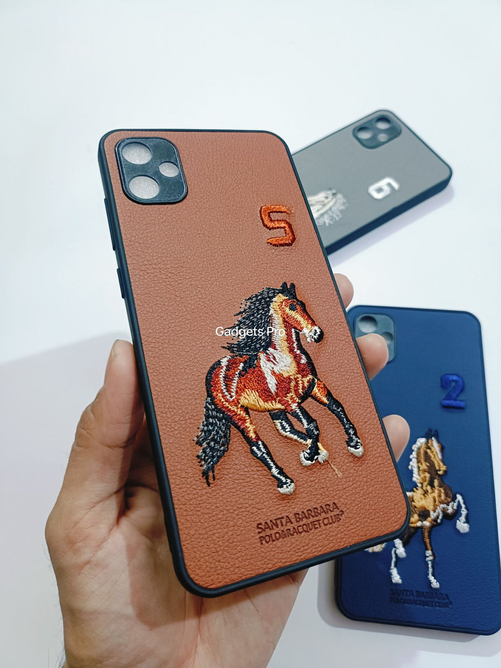 Samsung Galaxy A05 Premium Quality Embroidery Polo Design Back cover