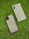 iPhone 11 Matt Translucent Camera Protection Square Shaped back cover