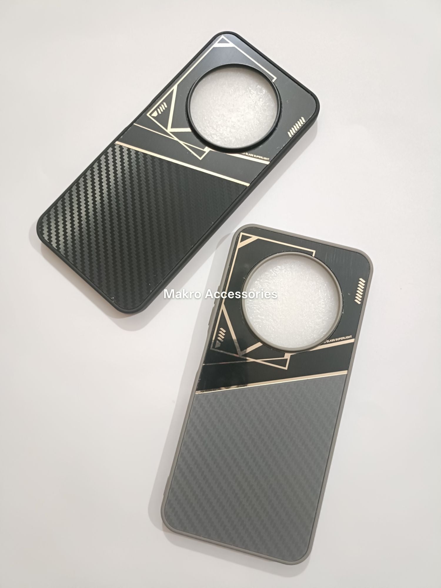 Tecno Spark 30C Premium Quality Carbon Fiber Prism Pulse back cover