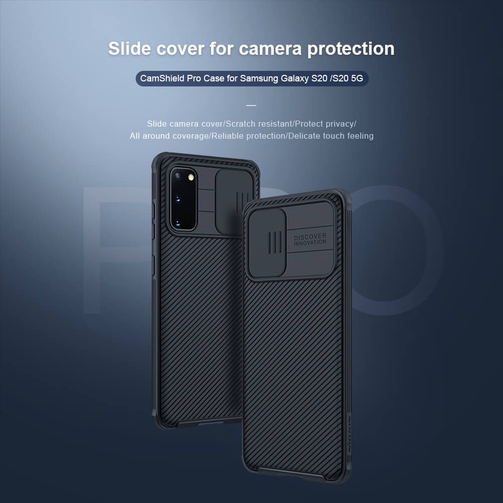 Samsung S20/S20 5G Official Nillkin Camshield Pro Camera Protection Back Case