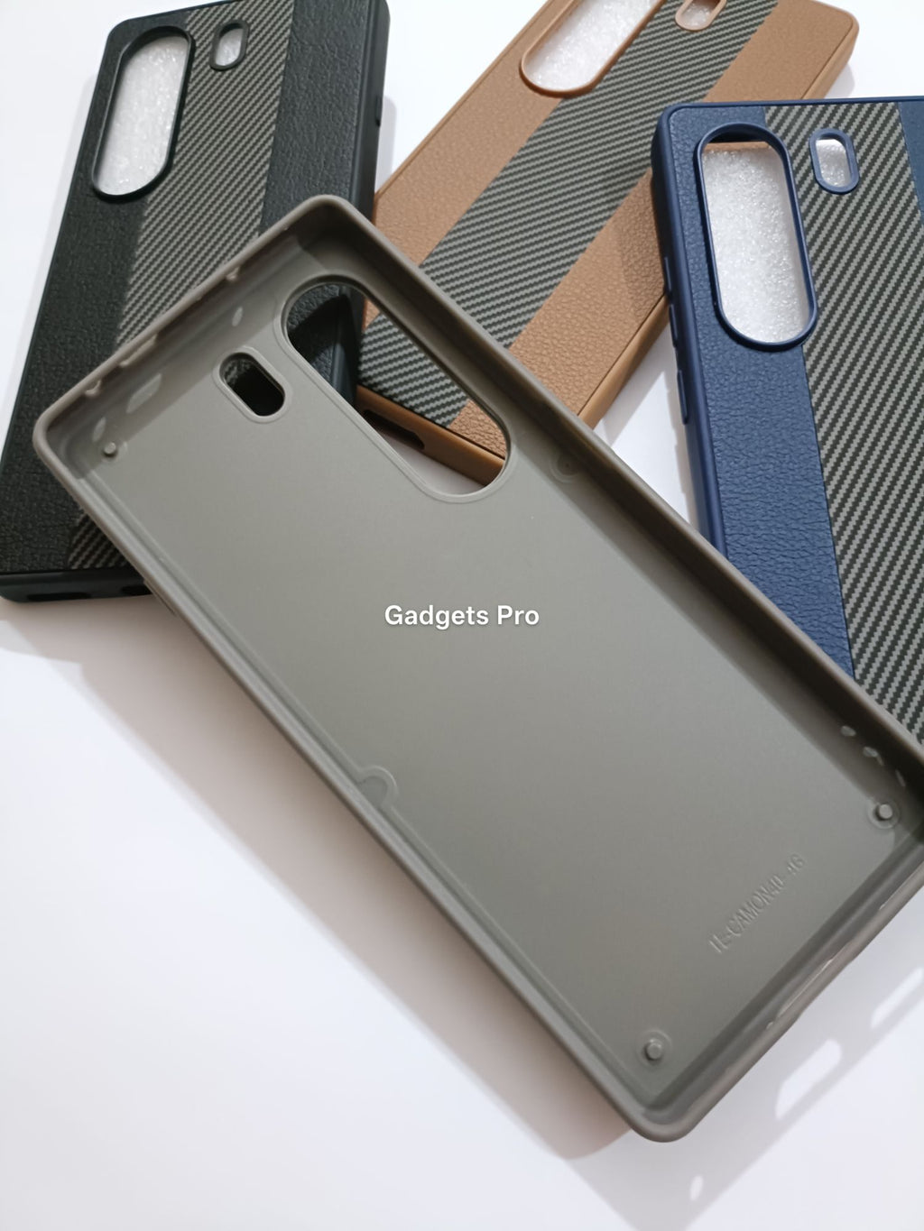 Tecno Camon 40 PU Carbon Fiber Design Back Cover