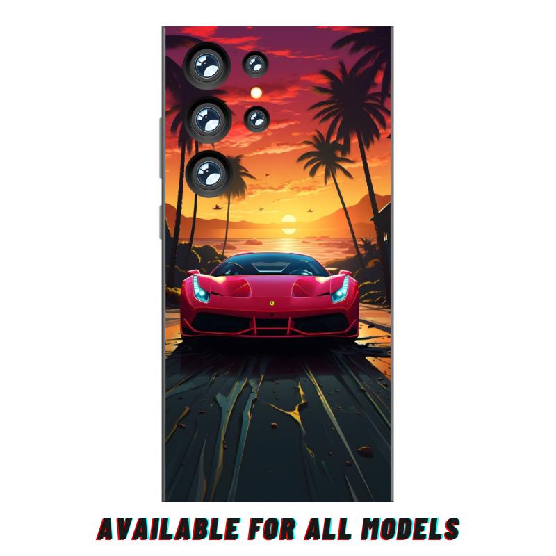 3D Sports Car Design Full Body Skin Wrap for All Mobile Models