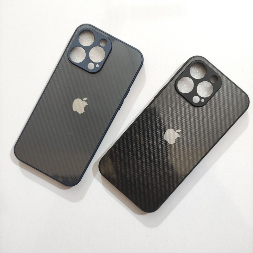 iPhone 14 Pro Max Premium Quality Carbon Fiber Back Cover