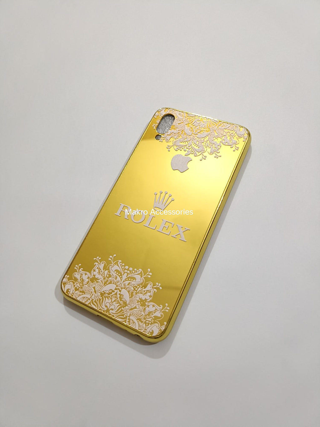 Vivo Y91C Gold Plated Mirror Back cover