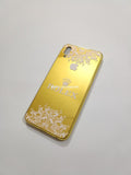 Vivo Y91C Gold Plated Mirror Back cover