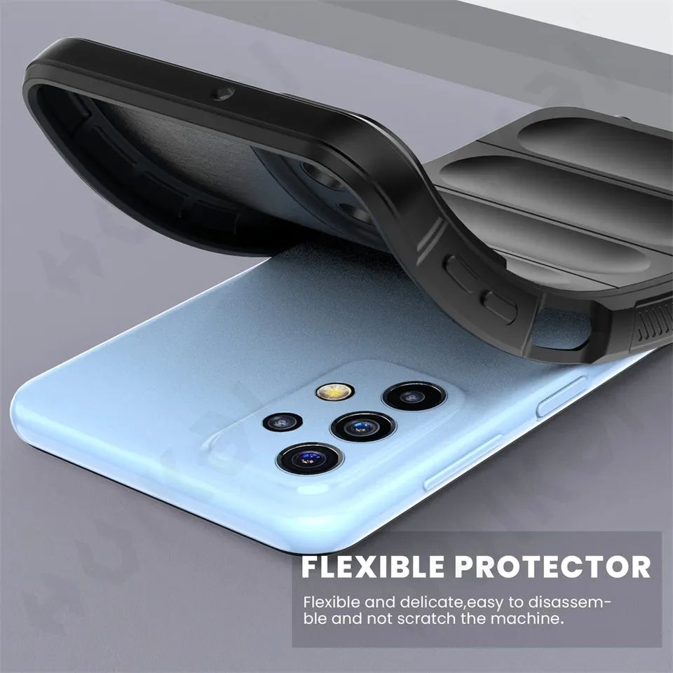 Samsung A73 5G Airbag Serious Drop Protection Anti Slip Rugged Back Case