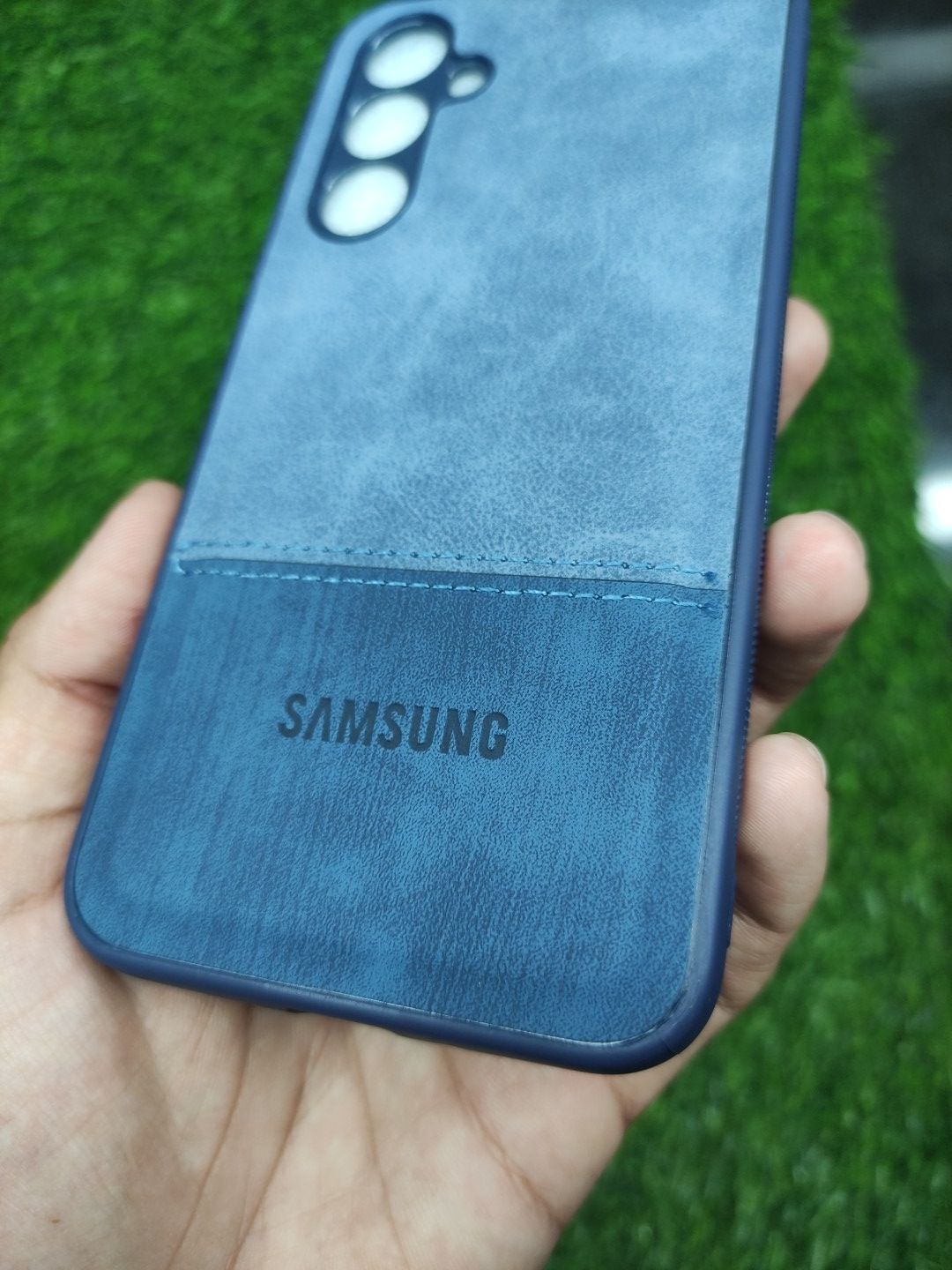 Samsung Galaxy A54 5G PU Camera Protection Leather Back Cover