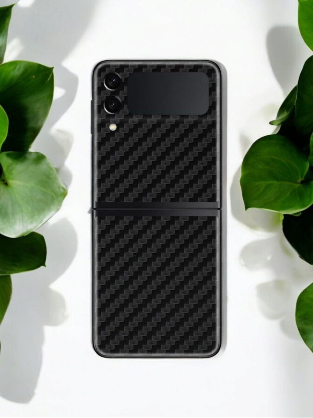 Samsung Z Flip 3 Carbon Fiber Texture Full Body Skin Wrap