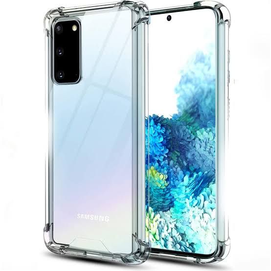 Samsung Galaxy S20 Soft TPU Clear Transparent Corner Protection Back Cover